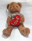 Ведмедик у светрі, м'яка іграшка, 65х37 см, плюш, Подарунки, Дніпропетровськ, фото 3
