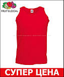 Майка чоловіча спортивна червона Fruit of the loom 61-098-40 M, фото 7