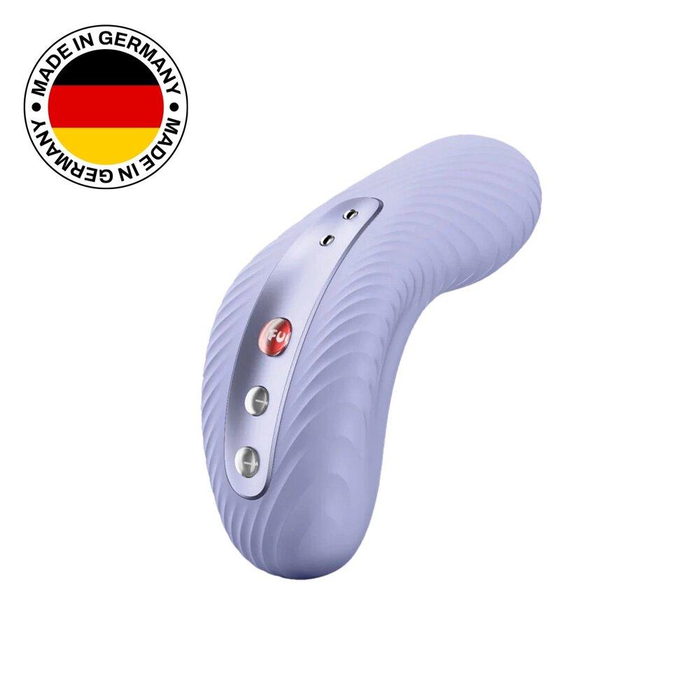 Накладний вібратор Fun Factory LAYA III soft violet, ефект постукування пальцем