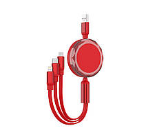 Зарядний кабель 3 в 1  Ruoki, ТМ TEG