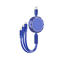 Зарядний кабель 3 в 1  Ruoki, ТМ TEG