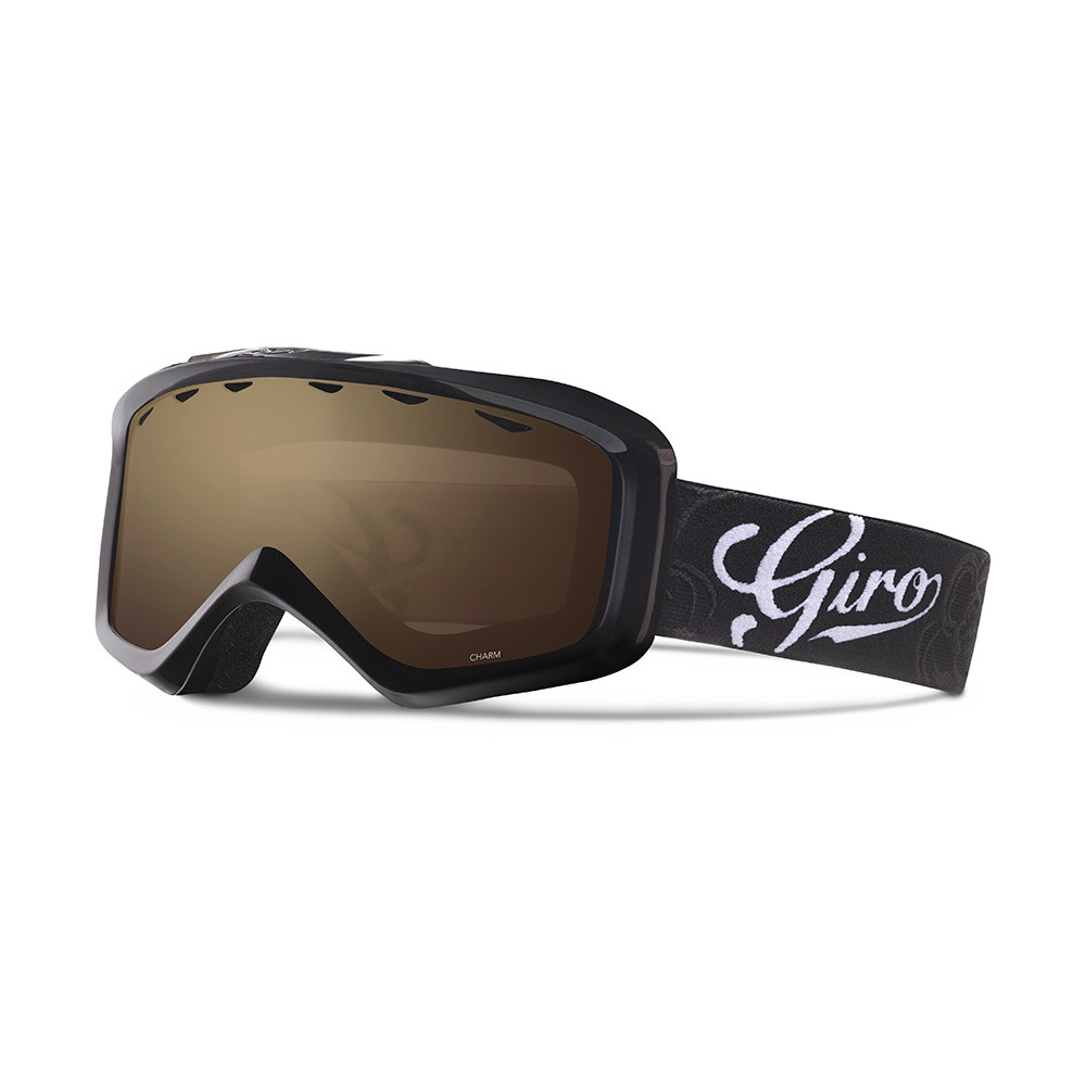 Маска зим Giro Charm Flash чорн Sketch Floral Amber Rose 40% (GT)