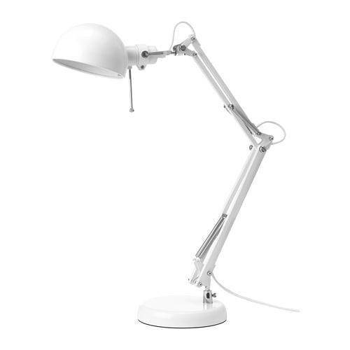 

IKEA FORSA (304.391.17) FORSÅ Настольная лампа, белая, Белый