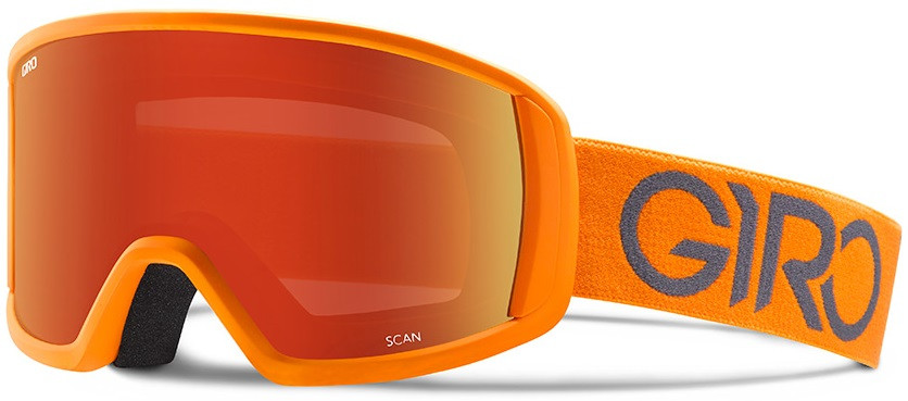Маска зим Giro Scan Flash Flame/титан Dual Amber Scarlet 40% (GT)