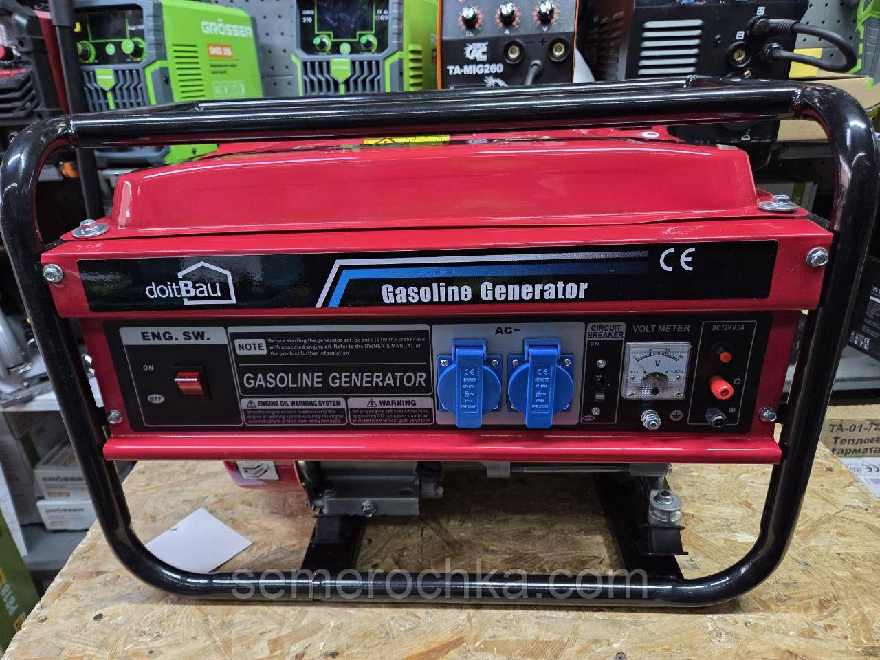 Бензиновий генератор DoitBau 3000W