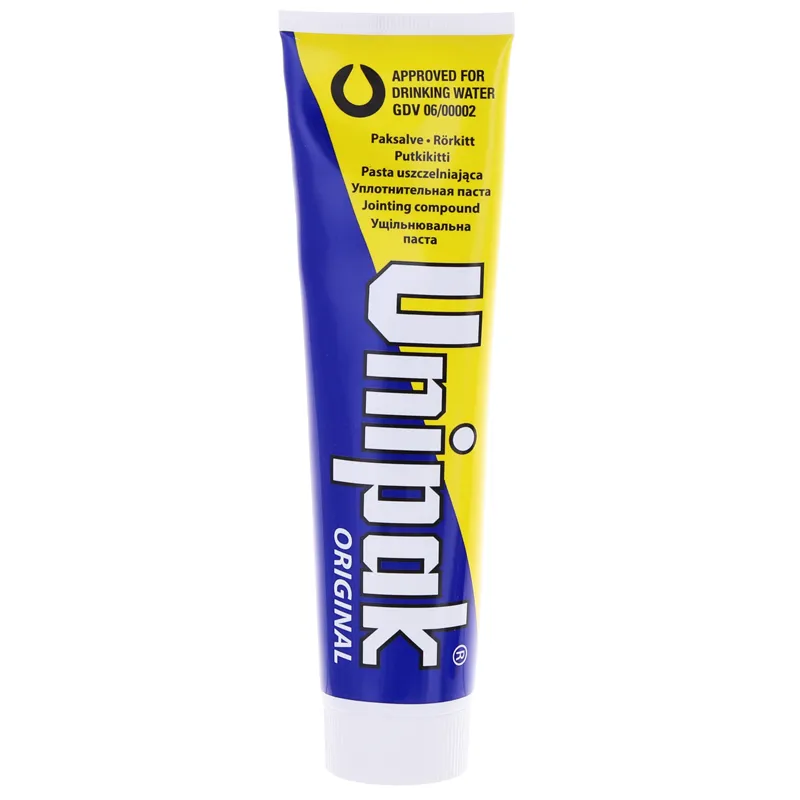 Паста для ущільнення різьбових з'єднань UNIPAK 250г в тубі (UP0579)