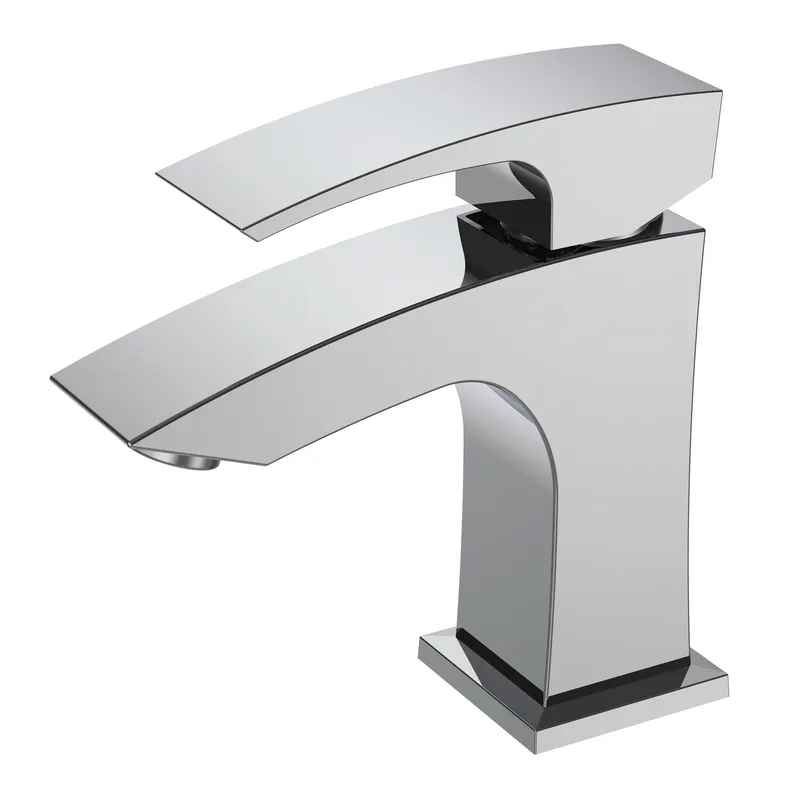 Змішувач для умивальника KOER KB-10007-01, хром, з гнучким підводом, 1.5 бар (KR3438)