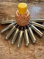 Шари кулі Балон для пневматики Баллончики CORE 10 шт + Шари кулі 4.5 мм 2000 шт