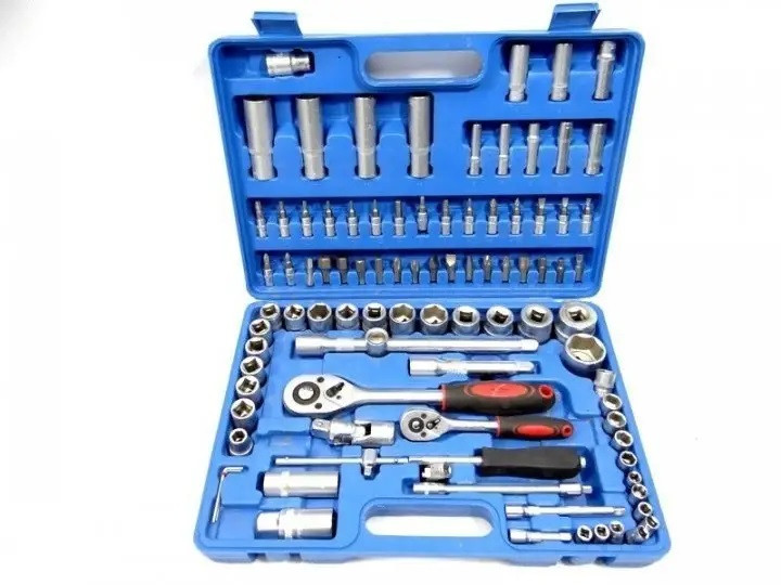 Набір інструментів Höxter HX-8032 94 предмета в пластиковому кейсі, фото 1