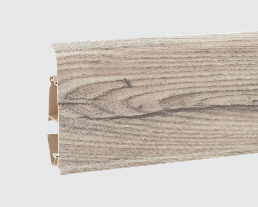 Плінтус Korner EVO 70 013 Дуб Жасмін 70 х 20,7 х 2500 мм