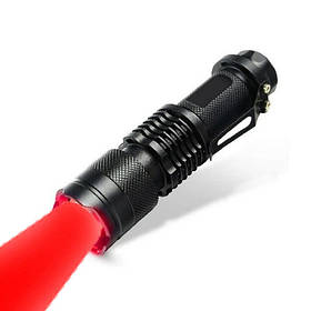 Ліхтар ручний із червоним світлом K11-Red (1xAA)