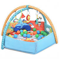 Дитячий килимок для немовляти El Camino ME 1171 Color сухий басейн з кульками