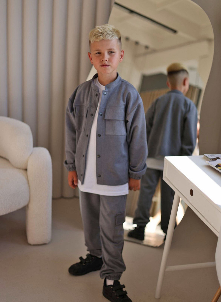 Дитячий костюм для хлопчика Грей, фото 1
