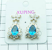 New! Позолочені сережки Xuping Jewelry 2017 оптом. Сережки з позолотою XP.