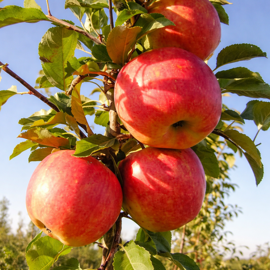 Саджанці Яблуні Чемпіон (2-х річка) - зимова, урожайна, зимостійка, фото 1