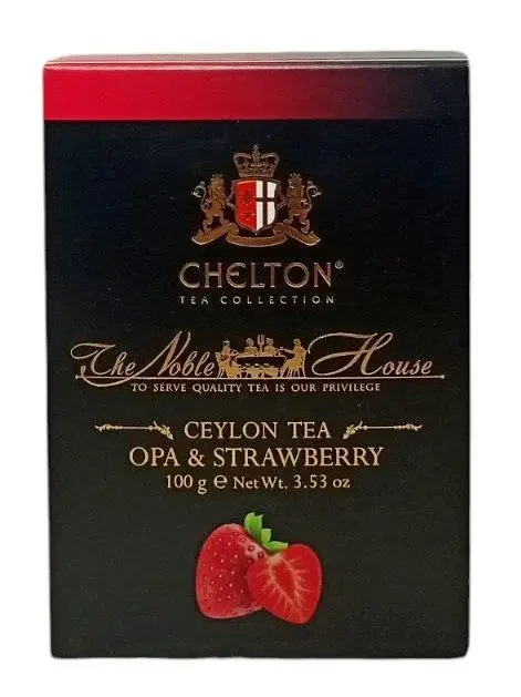 Чай чорний “Полуниця” Chelton, 100 гр, фото 1