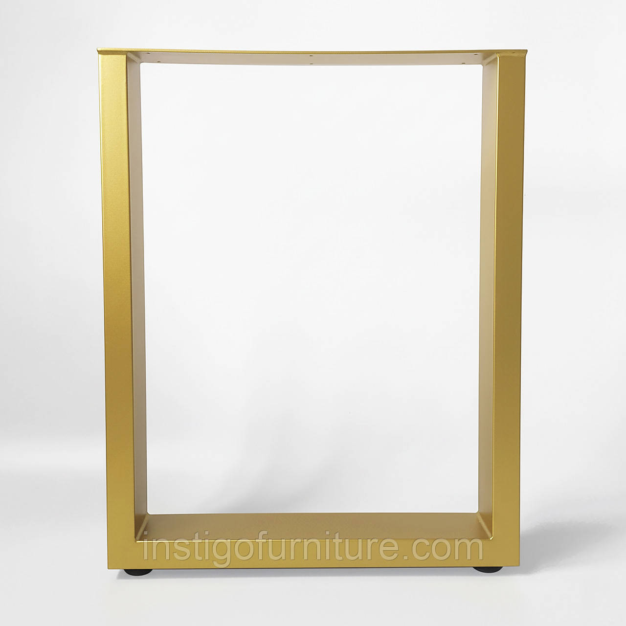 Регульована опора для столу з металу 600×100 мм, H 730 мм 1 шт Золото, фото 1