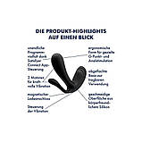 Смарт вібратор у трусики Satisfyer Satisfyer Top Secret+ чорний, фото 6