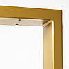 Комплект опор для столу з металу 600×60 мм, H 730 мм 2 шт Золото, фото 4