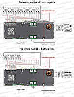 JiKong BMS PB2A16S15P V19 UART 150A 8S-16S 2A Pylon, Deye, Victron, Must, Growatt, Axioma, GoodWe, фото 6
