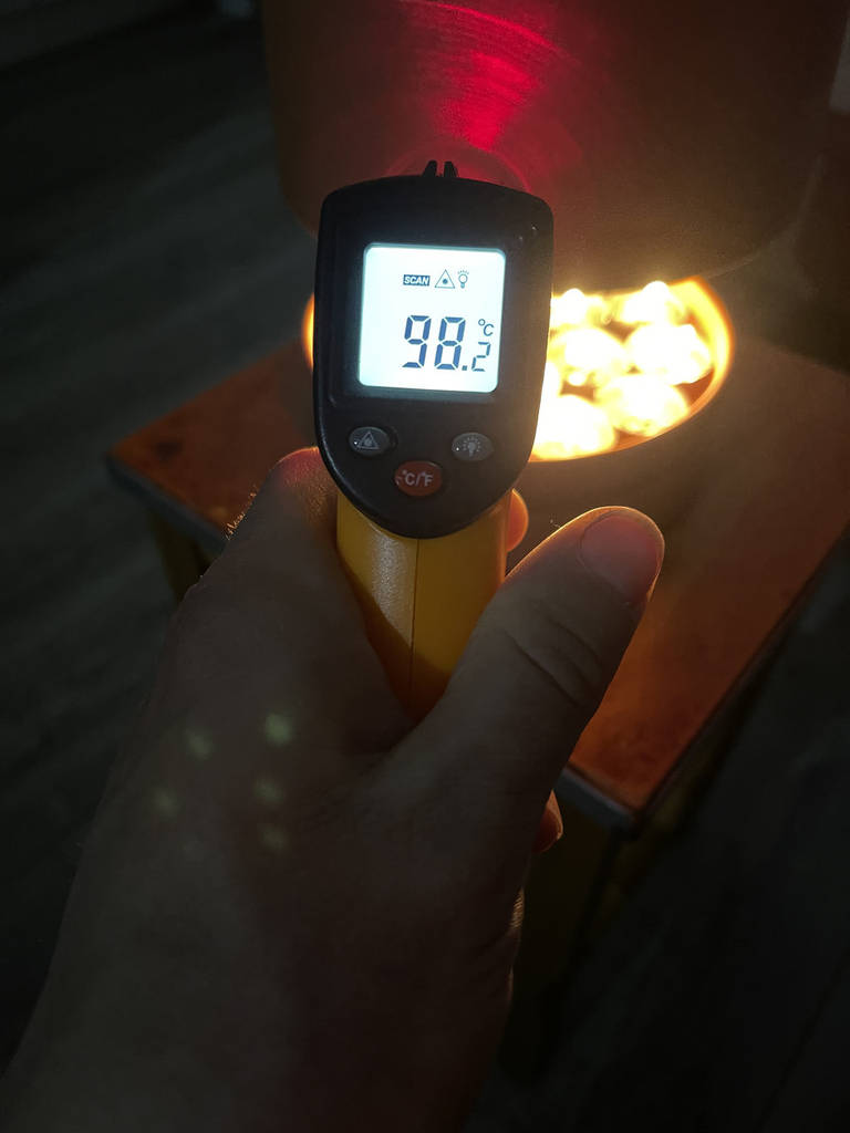 Камін-світильник теракотовий керамічний збірний XXL 20×45см - фото покупців 3