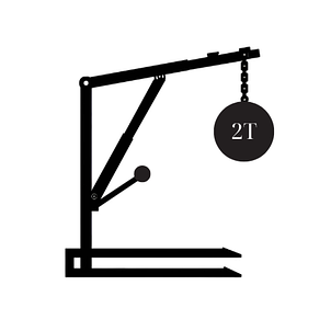 Кран гідравлічний підкатний 2т