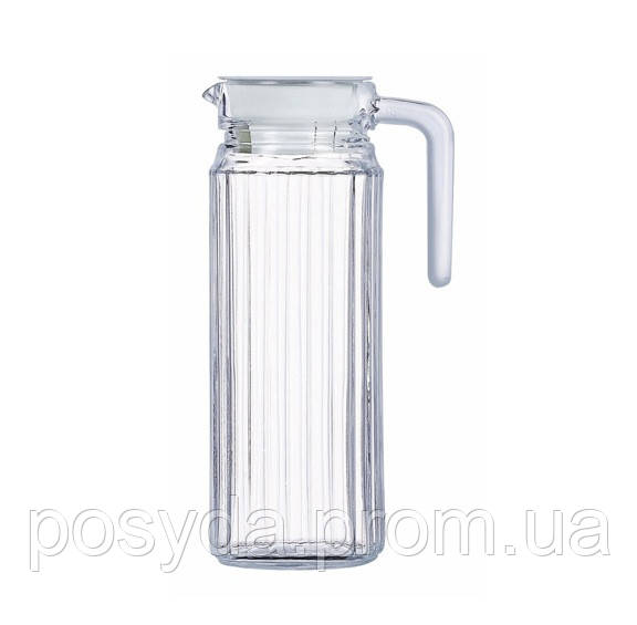 Глек з кришкою Luminarc Quadro, 1.1 л