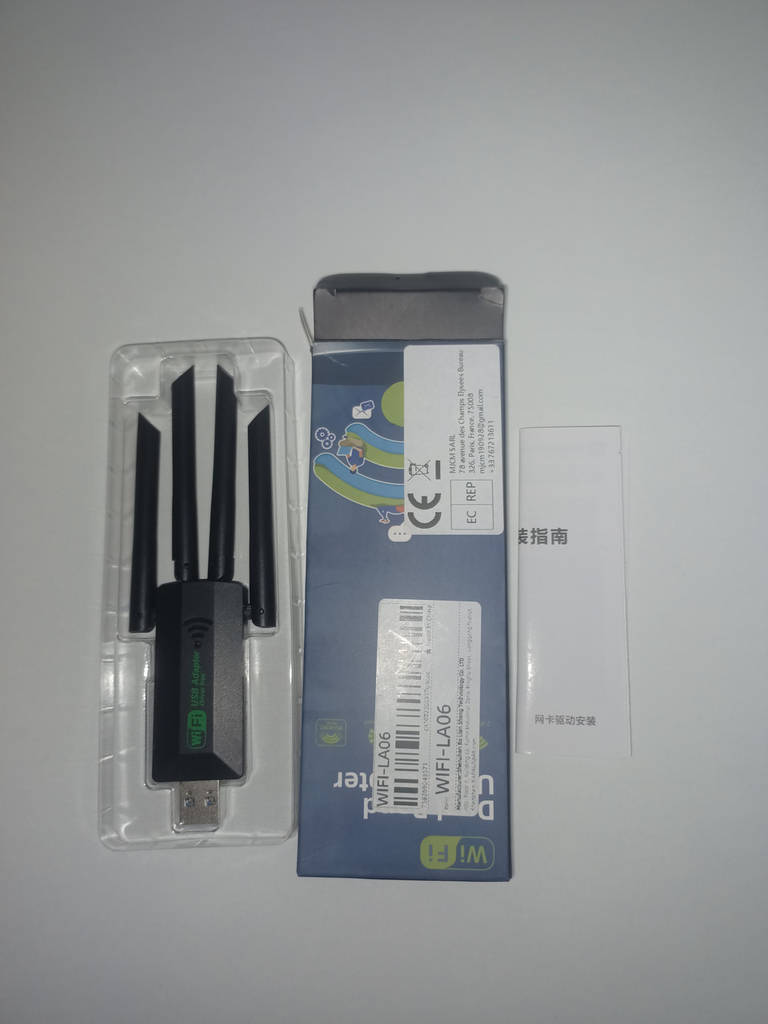 Дводіапазонний WIFI USB адаптер 1200 mbps 2.4 ГГц 5ГГц USB 3.0 портативний зовнішній мережева карта usb wifi 5g 1200 мбіт/с - фото покупців 1