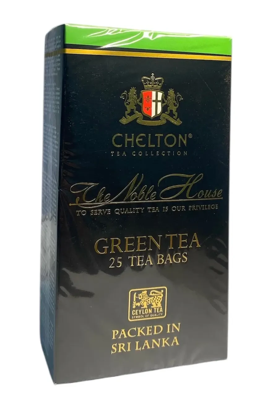 Чай зелений Chelton, 25 шт по 2 гр, фото 1