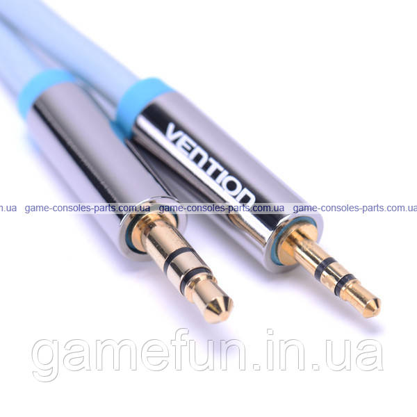 Аудіороз'єм з'єднувальний 3,5 мм 75 см Vention Оригінал, фото 1