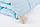 Ковдра дитяча пухова касетне Зима MirSon Valentino білий пух 100% Преміум 034 зимова 110х140 см вага 700 г., фото 3