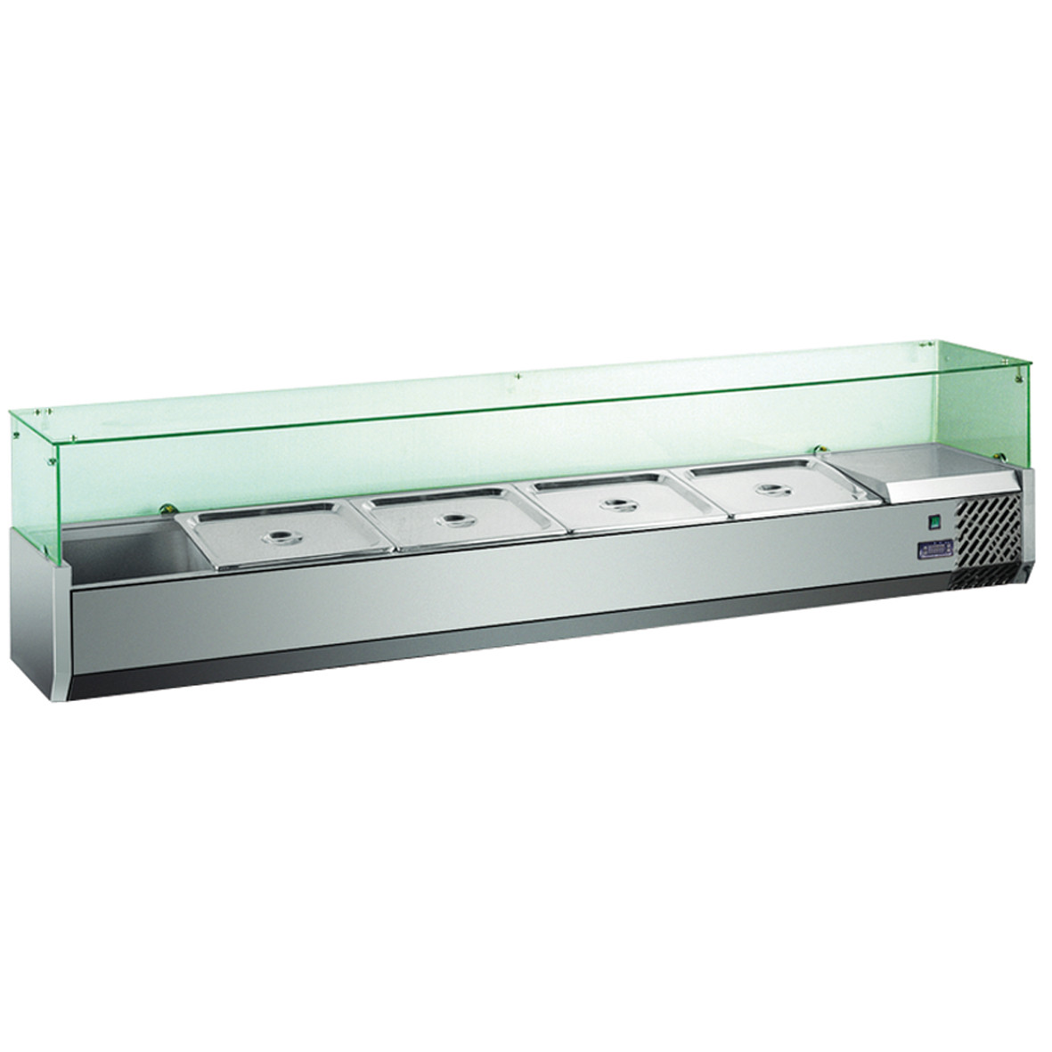 Вітрина для піци 1200 мм 5xGN 1/4 Hendi 232903