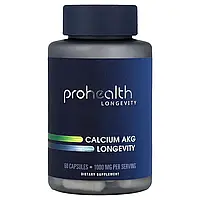 ProHealth Longevity, Calcium AKG Longevity, 1000 мг, 60 капсул