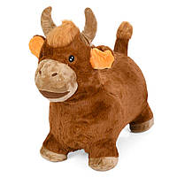 Стрибуни-тварини MS 4492 бик, ПВХ, плюш, 1450-1500г, у пакеті, 26-27-10см