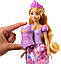 Лялька Disney Princess Принцеса Рапунцель 2 в 1 Mattel Disney Princess Toys, Rapunzel Fashion Doll with 2 Looks JBG09, фото 4