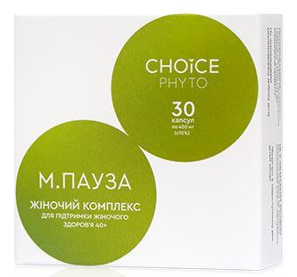 Комплекс для полегшення дискомфорту в період менопаузи Choice М. Пауза 30 капсул
