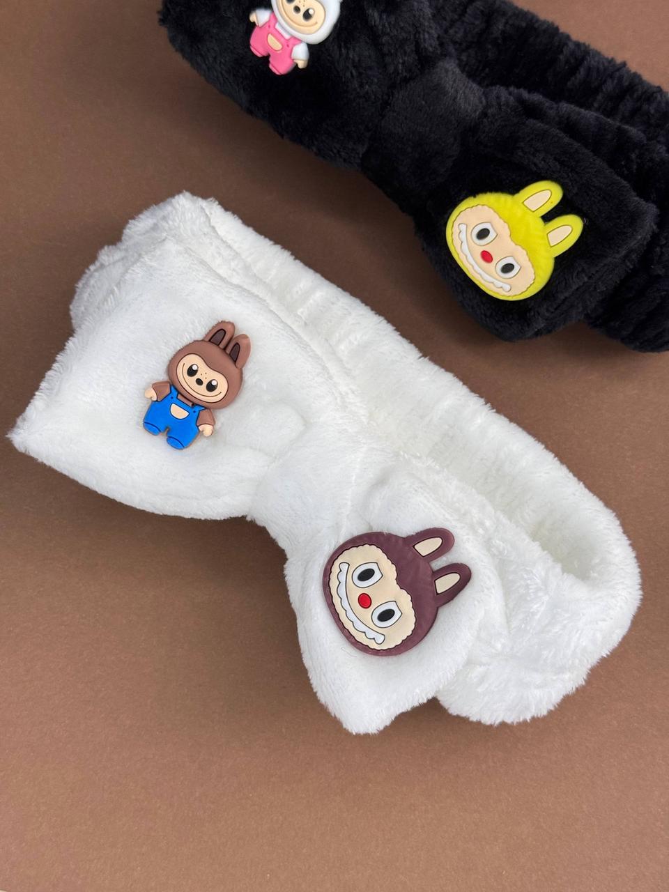 Пов’язка для волосся з бантом «Лабубу»