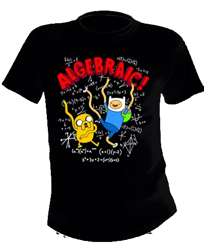 Футболка Adventure Time Алгебраїчної
