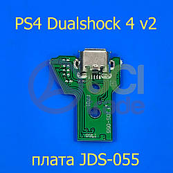 Micro USB порт модуль заряджання SONY Dualshock 4 V2 PS4 (JDS-055) 12 pin