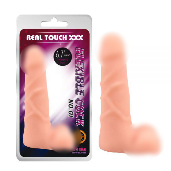 Фалоімітатор з мошонкою реалістичний тілесного кольору Chisa Cock No 01 Talla, фото 1