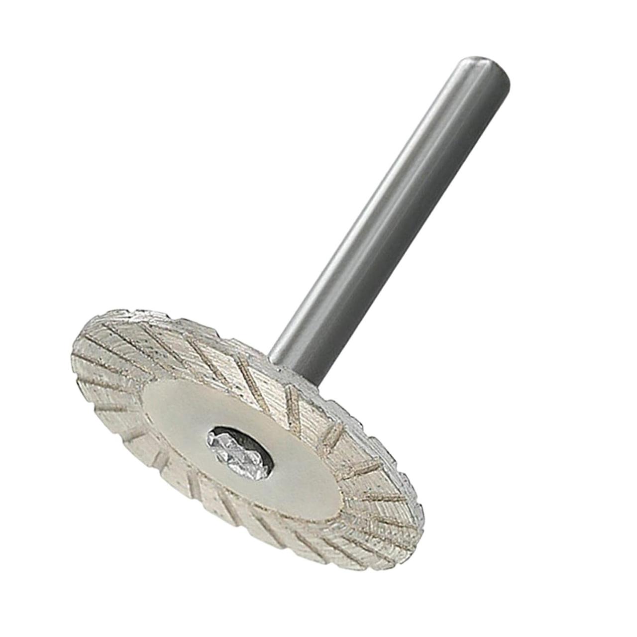 Диск алмазний відрізний 40мм для плитки каменю граніту хвостовик 6мм, фото 1