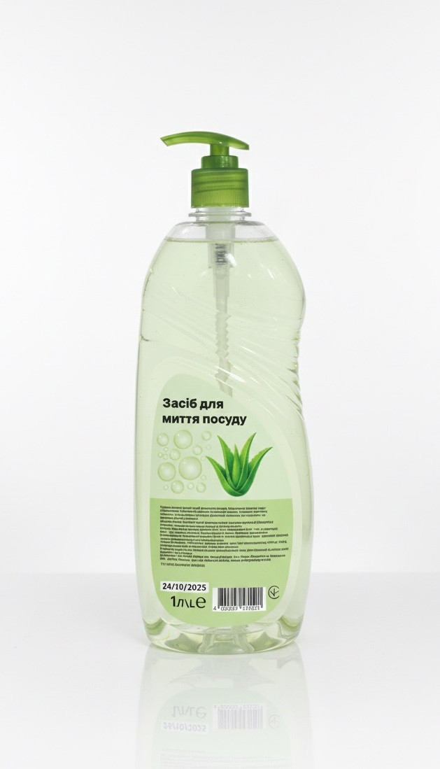Засіб для миття посуду "Алоє" 1л., фото 1