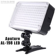 Накамерне світлодіодне світло Aputure Amaran AL-198, 5500 K (3200K/фільтр)