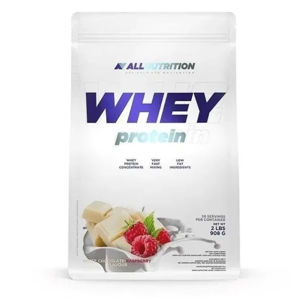Протеїн Allnutrition Isolate Protein - 908g White Chocolate Raspberry, фото 1