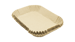 Форма для аерогриля, пергаментна, прямокутна, 14*22*4,5 см, 100 шт.