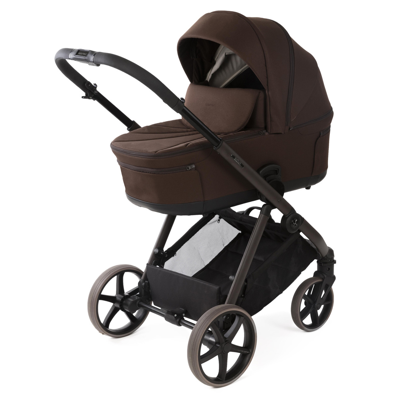 Коляска 2 в 1 Adamex Sigma Natura 17 coffee