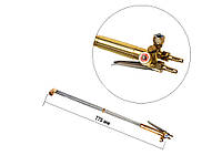 Універсальний різак ПТК Р3-345ПУ для кисневого різання металу з кутом головки 110 і завдовжки 770 мм