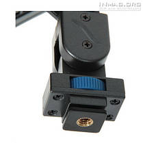 Накамерне світлодіодне світло LED-5080 зі шторками, 5000K-6000 K (3500K/фільтр) + АБ + З/У, фото 5