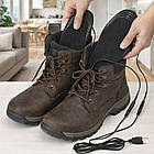 Устілки з підігрівом від USB, до 50°C, розмір 41-45 / Устілки від повербанка / Термоустілки для взуття, фото 2