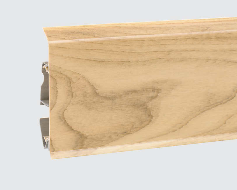 Плінтус Korner EVO 70 016 В'яз 70 х 20,7 х 2500 мм